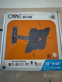 Staffa da muro per TV CME ER 200 (26”–40”)
