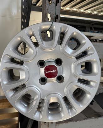 Set 4 Borchie Fiat Panda