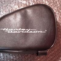 harley davidson tool box in pelle