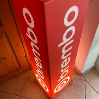 Insegna luminosa Brembo 110 cm - cartello targa