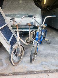 Coppia di biciclette Graziella primi anni