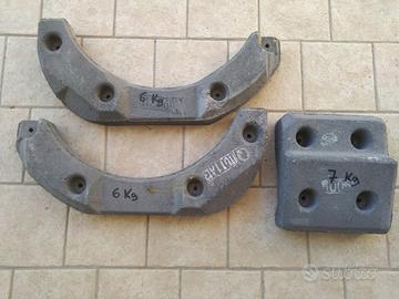 Contrappesi, pesi, lavatrice 