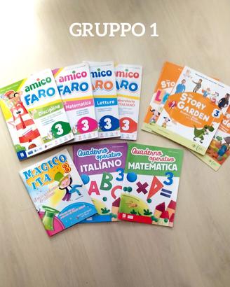 Libri scuola 3° elementare. Come nuovi.
