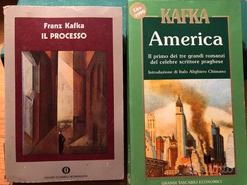 due libri Franz Kafka : Il Processo e America