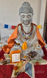 nr 1 mala tibetano e 1 braccialetto 