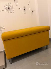 Pouf contenitore Stilfar - color senape