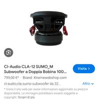 Subwoofer 30 CLaudio Sumo 