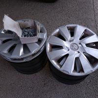 Cerchi ferro 14 pollici Peugeot Citroen Toyota