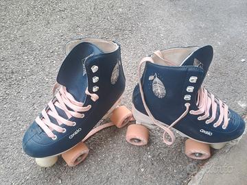 Pattini a rotelle in pelle Oxelo taglia 37