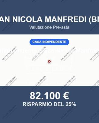 Immobile in asta di 105 m² a San Nicola Manfredi