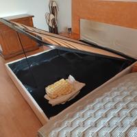 Letto matrimoniale a cassettone