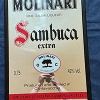 Specchio pubblicitario Molinari Sambuca