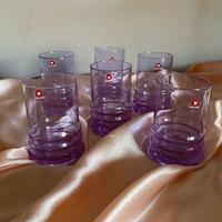 Bicchieri in alessandrite made in Italy vintage