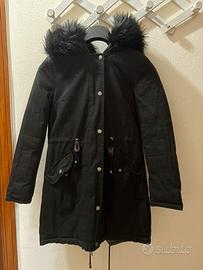 PARKA NERO DONNA