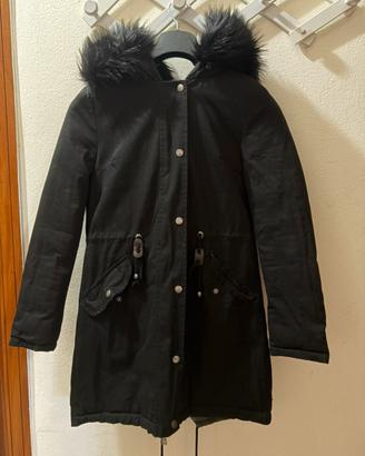 PARKA NERO DONNA