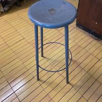 Sgabello vintage da laboratorio