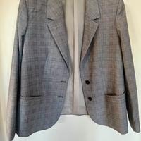 Blazer monopetto in principe di Galles