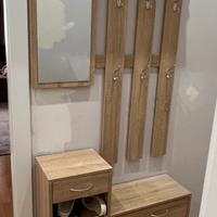 Scarpiera + appendiabiti