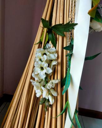 Decorazione d'arredo floreale