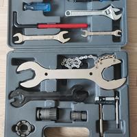 cassetta attrezzi bici + chiave movimento centrale