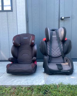 2 seggiolini auto