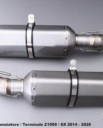 Silenziatore / Terminale Z1000 / SX 2014 - 2020