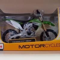 Modellino Moto Kawasaki KX 450F Maisto 1:12