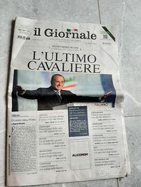 IL GIORNALE 13 GIUGNO 2023 MORTE BERLUSCONI