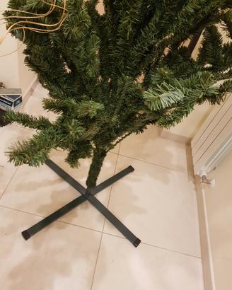 Albero di Natale 2 metri e mezzo nuovo in cartone