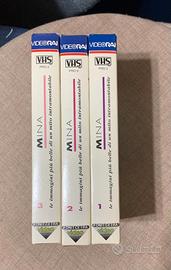 Rare VHS Mina Videorai (vol. 1-2-3)