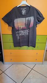 t-shirt marrone Pull&Bear - taglia L