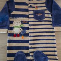 Tutina ciniglia Chicco 9 mesi Nuova