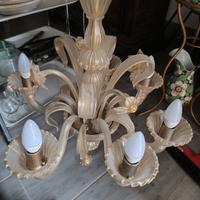 lampadario vetro di murano 