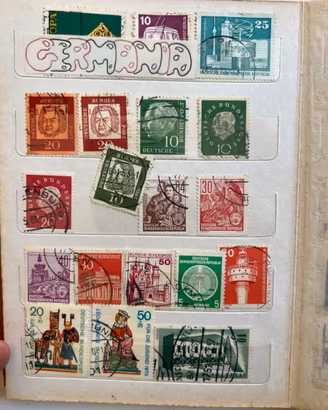 Lotto Gran Album Francobolli Mondiali - Collezione