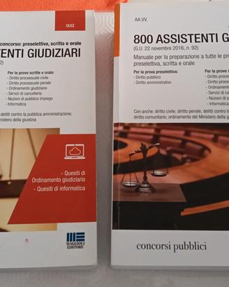 LIBRI PREPARAZIONE CONCORSI ASSISTENTE GIUDIZIARIO