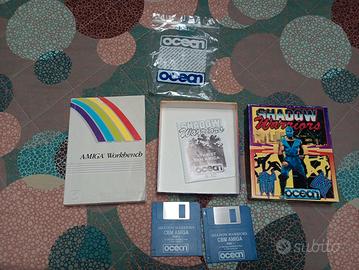 manuale gioco Amiga originale 