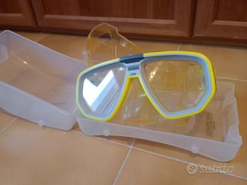 2 Maschere Sub Cressi + Tigullio con custodie
