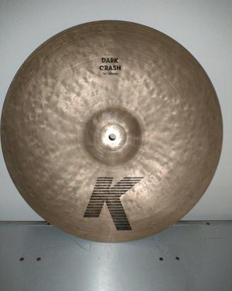 Piatto Zildjian K Dark Crash Thin 16" 