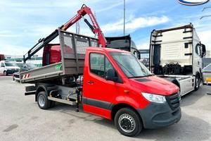MERCEDES SPRINTER ribaltabile + GRU NUOVA