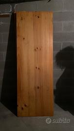 Set birreria legno 200 cm pieghevole