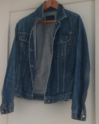 giubbino jeans sisley