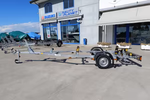 Carrello nuovo portata kg 750 senza freni scontato