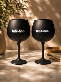 Set 2 Bicchieri Bulldog Gin Neri – London Dry Gin
