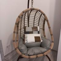 Sedia a dondolo da camera o da giardino