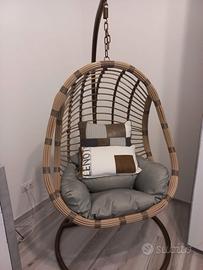 Sedia a dondolo da camera o da giardino