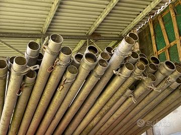 Tubi irrigazione in alluminio