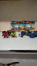 lego Marvel super Heroes 76078-hulk vs Red hulk