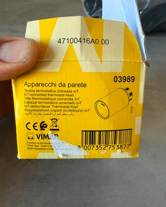 Testina termostatica connessa IoT di Vimar