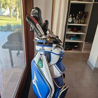 Sacca da golf completa di mazze