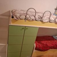 Cameretta a Ponte Completa – 2 Letti + 2 Materassi